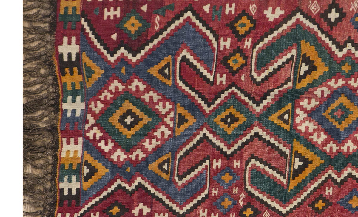 Konya Runner Kilim, 126 x 315 cm / 4'2 x 10'4 feet