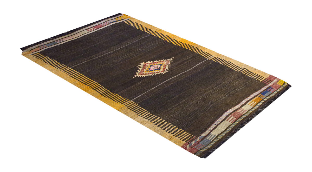Konya Vintage Kilim, 102 x 186 cm, 3.4 x 6.1 ft