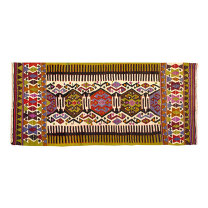 Konya Vintage Rug, 6.7 x 3.2 ft, 203 x 97 cm