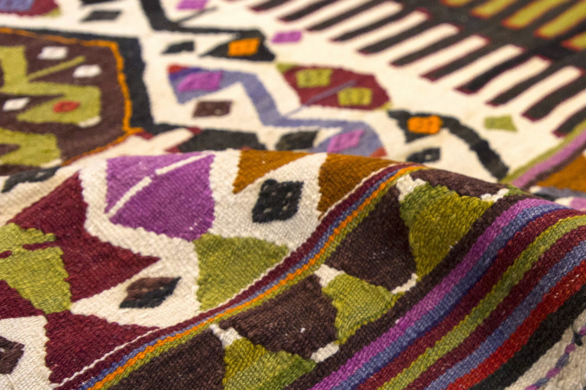 Konya Vintage Rug, 6.7 x 3.2 ft, 203 x 97 cm
