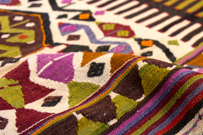 Konya Vintage Rug, 6.7 x 3.2 ft, 203 x 97 cm