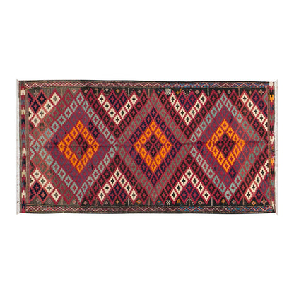 Kurdish Hakkari Kilim, 153 x 265 cm, 5 x 8'8 feet