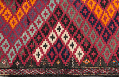 Kurdish Hakkari Kilim, 153 x 265 cm, 5 x 8'8 feet