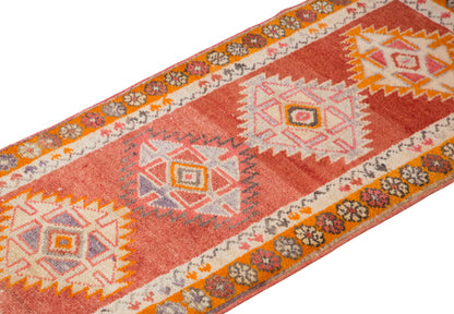 Kurdish Herki Runner 77x535 cm (2.5x17.6 ft)