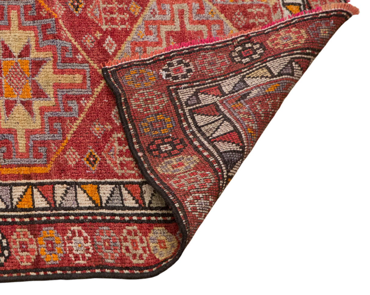 Kurdish Herki Runner 85x475 cm (2.8x15.6 ft)