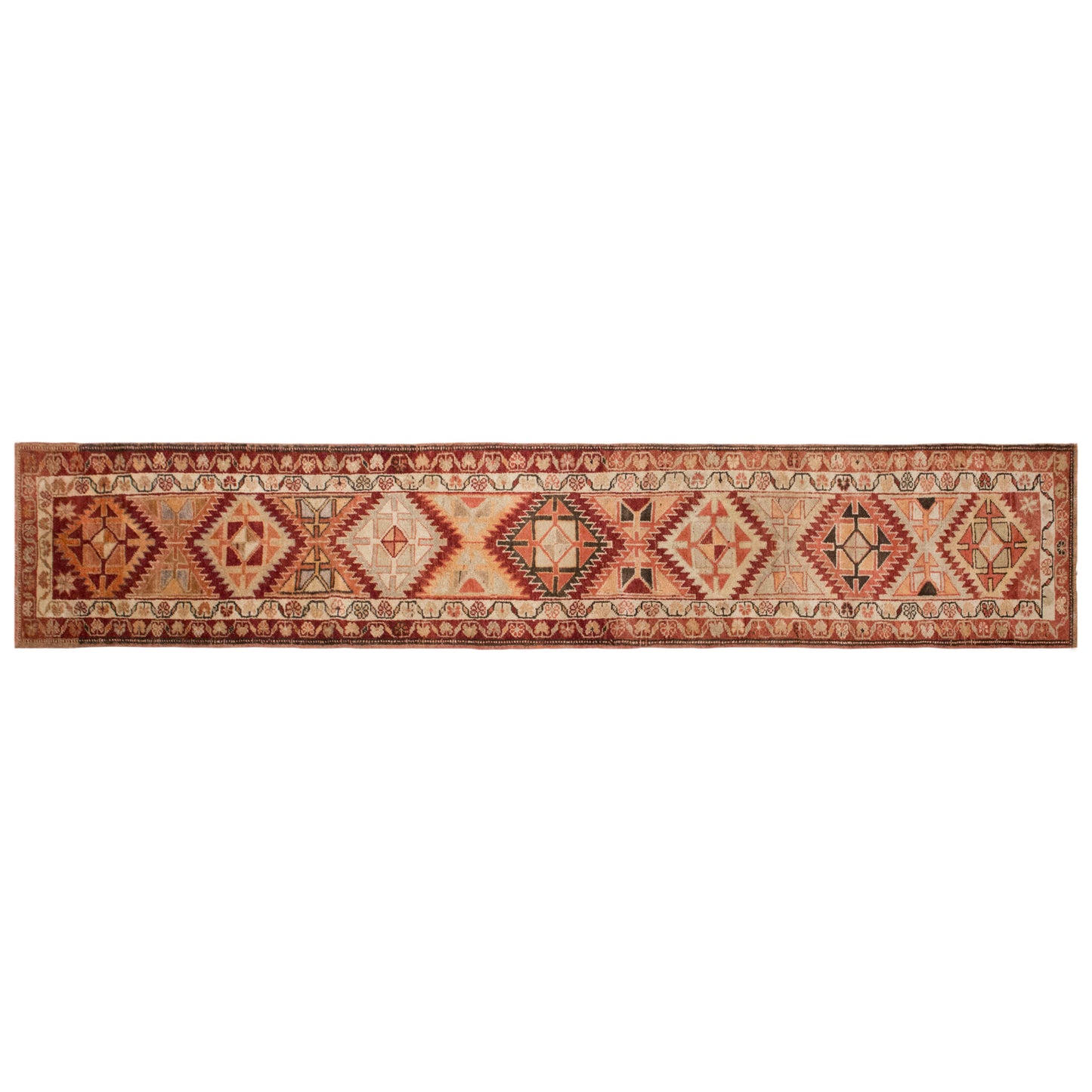 Kurdish Herki Runner 86x450 cm (2.8x14.8 ft)