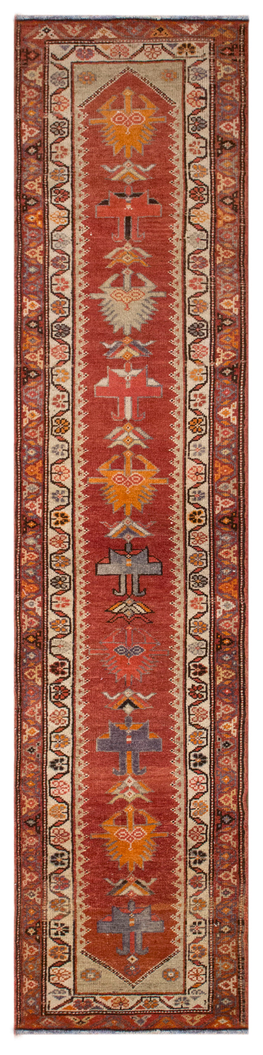 Kurdish Herki Runner 87x385 cm / 2.9x12.6 ft