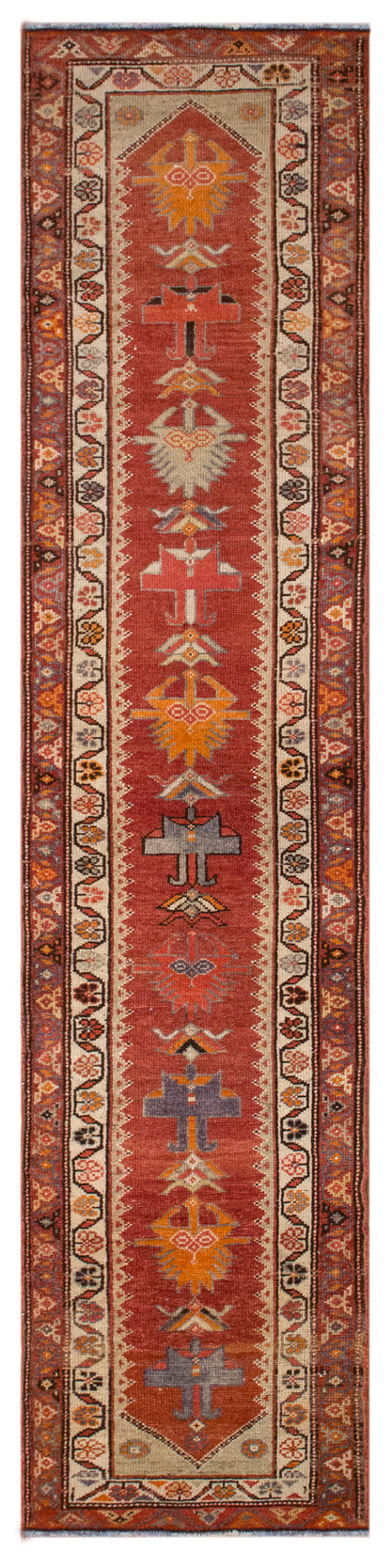 Kurdish Herki Runner 87x385 cm / 2.9x12.6 ft