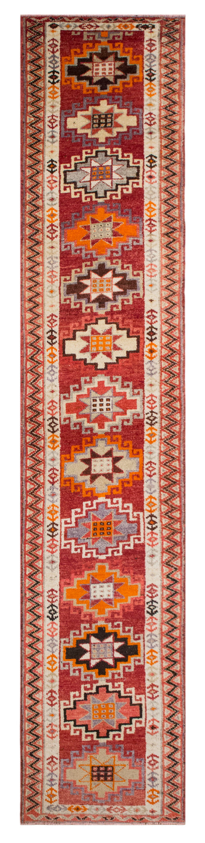 Kurdish Herki Runner 90x420 cm (3x13.8 ft)