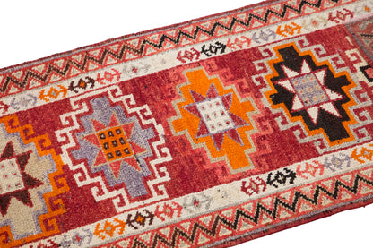 Kurdish Herki Runner 90x420 cm (3x13.8 ft)