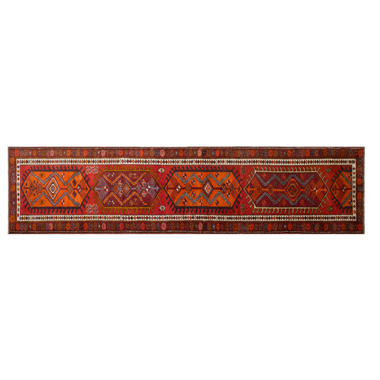 Kurdish Herki Runner 95x385 cm (3.1x12.6 ft)