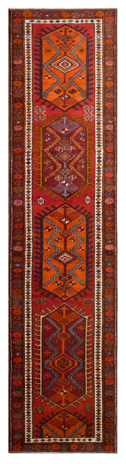 Kurdish Herki Runner 95x385 cm (3.1x12.6 ft)