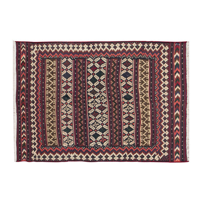 Kurdish Kilim, 155 x 220 cm / 5'1 x 7'3 feet