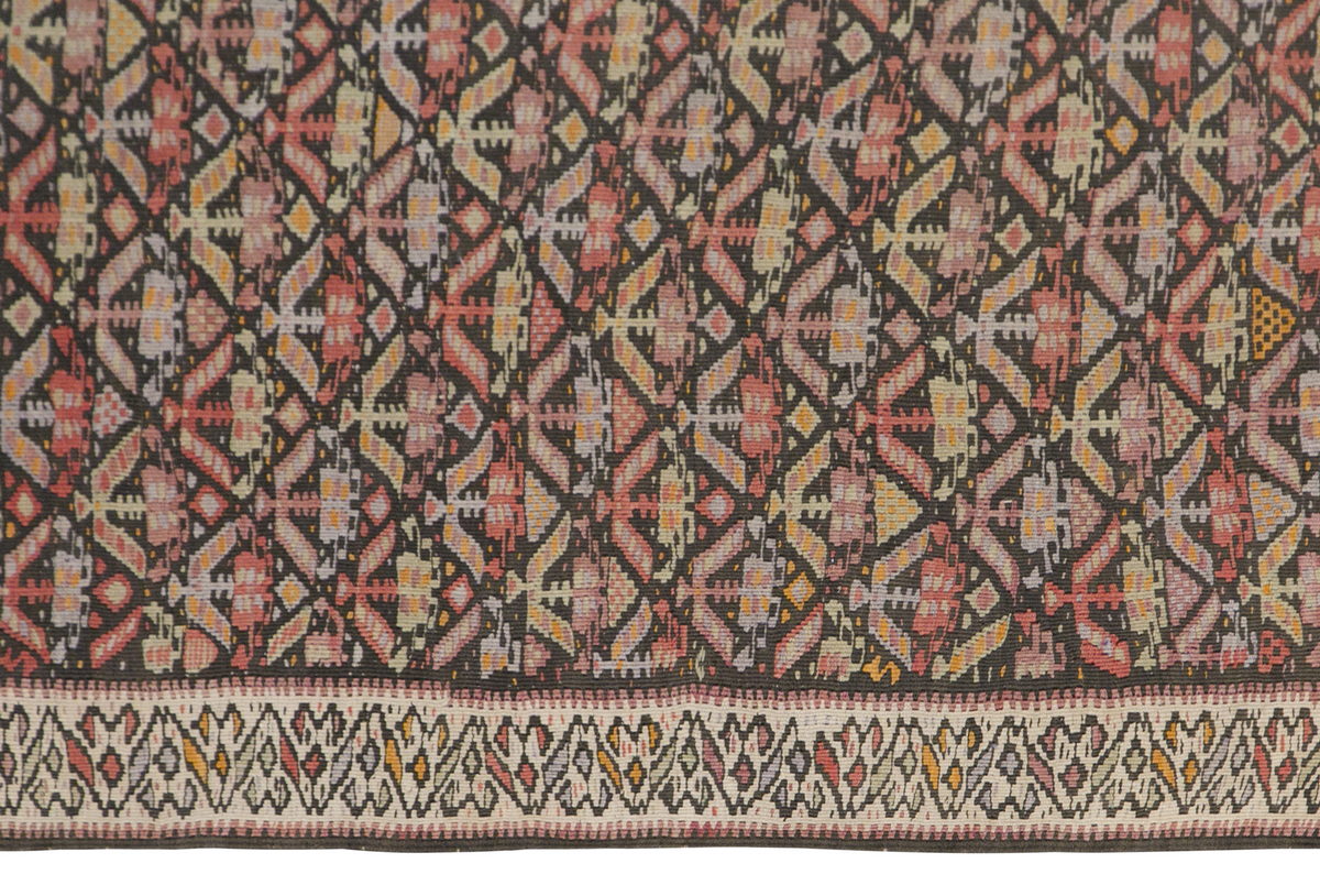 Kurdish Kilim from East Part of Turkey, 143 x 407 cm / 4'8 x 13'4