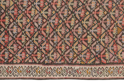 Kurdish Kilim from East Part of Turkey, 143 x 407 cm / 4'8 x 13'4