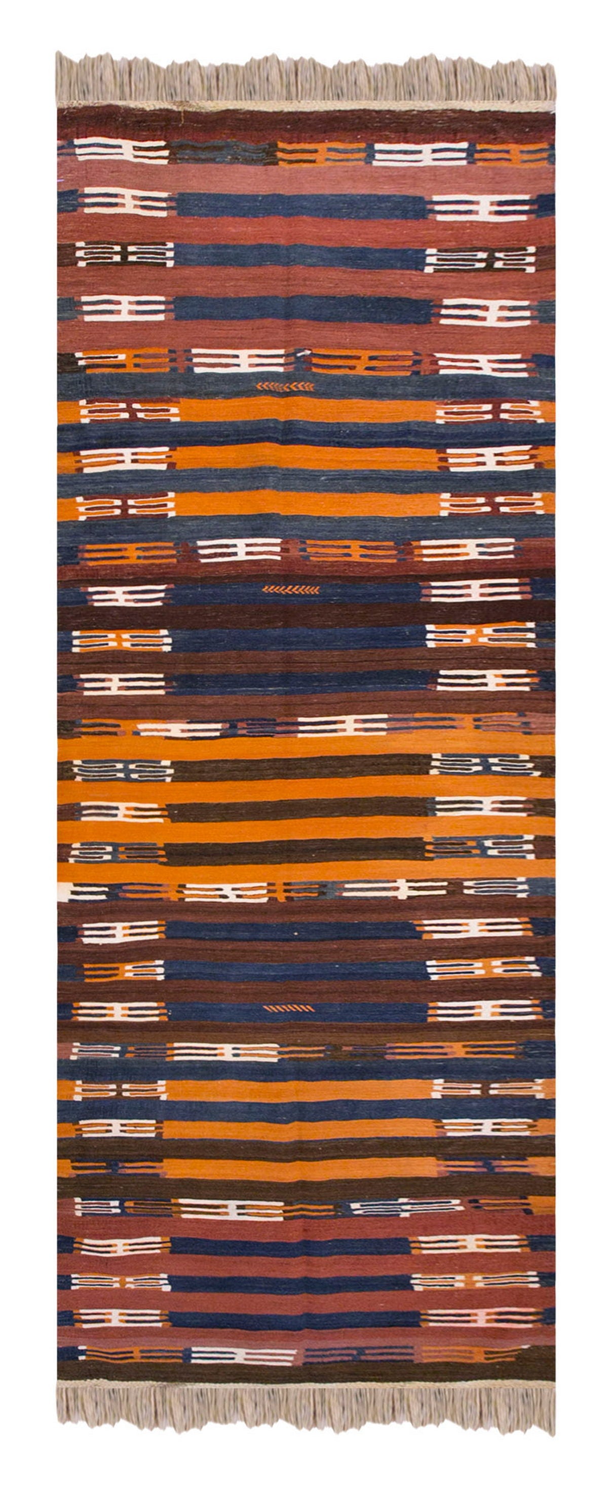 Kurdish Kilim Runner from Adıyaman, 108 x 372 cm, 3.6 x 12.2 ft
