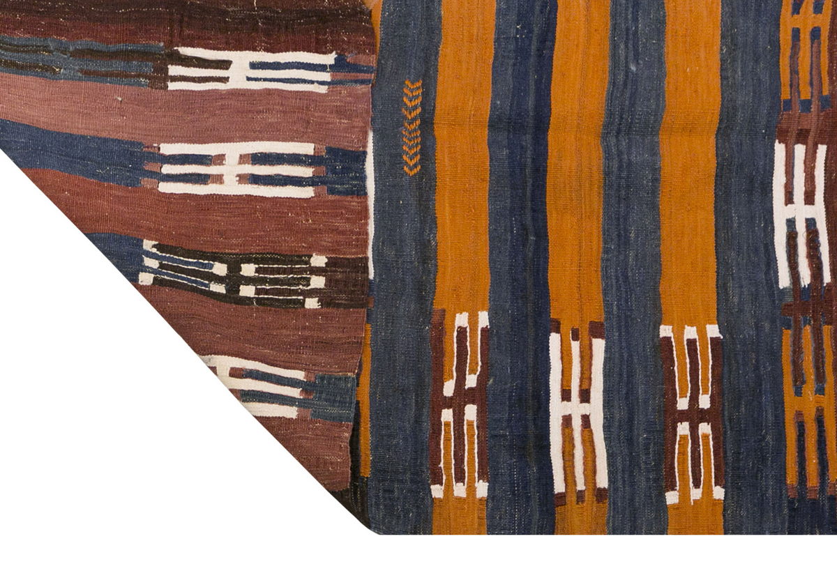 Kurdish Kilim Runner from Adıyaman, 108 x 372 cm, 3.6 x 12.2 ft