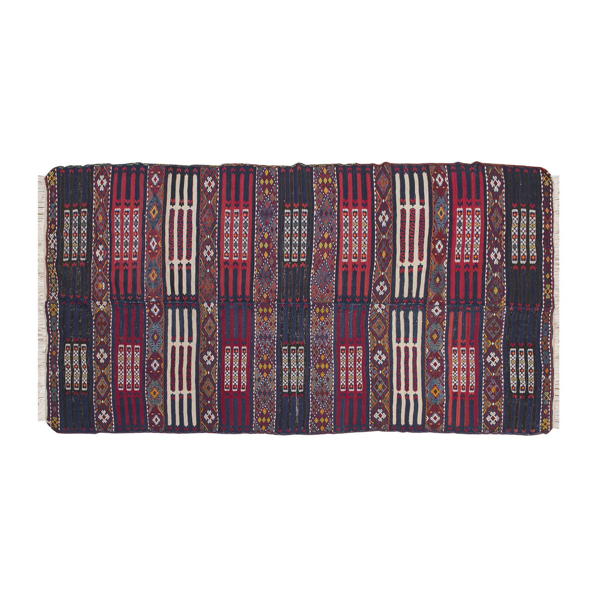 Kurdish Malatya Adıyaman Kilim, 168 x 340 cm / 5'6 x 11'2 feet