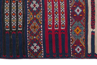 Kurdish Malatya Adıyaman Kilim, 168 x 340 cm / 5'6 x 11'2 feet