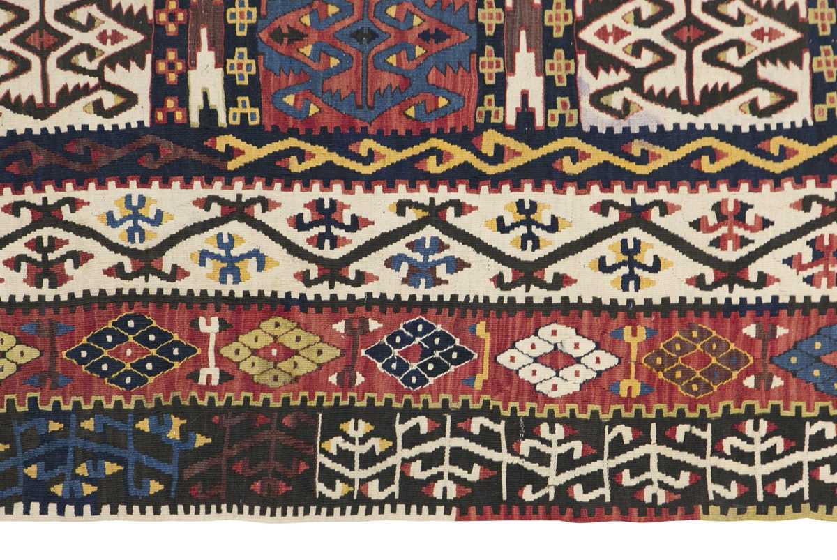 Kurdish Malatya Kilim, 145 x 335 cm / 4'9 x 11 feet