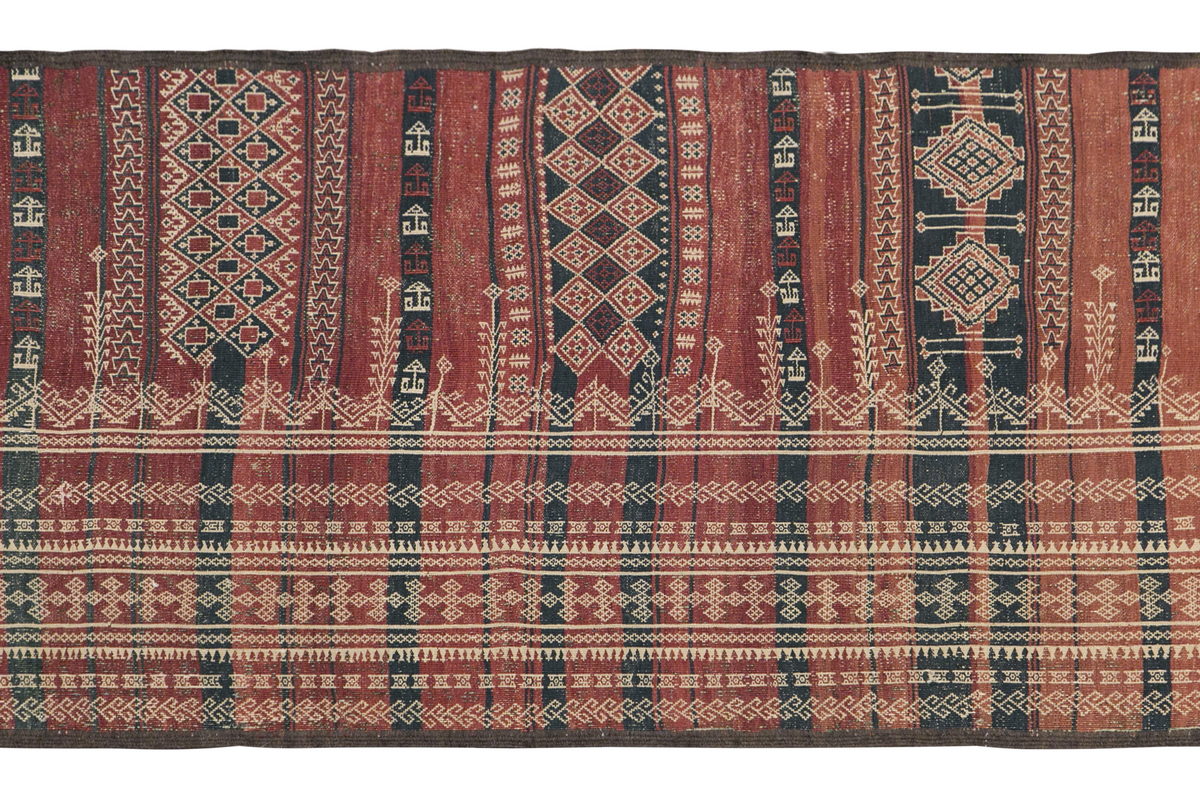 Kurdish Original Runner Kilim, 85 x 337 cm / 2'9 x 11 feet