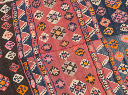 Lake Van Jirki Tribe Kilim, 150 x 265 cm / 5 x 8'8 feet