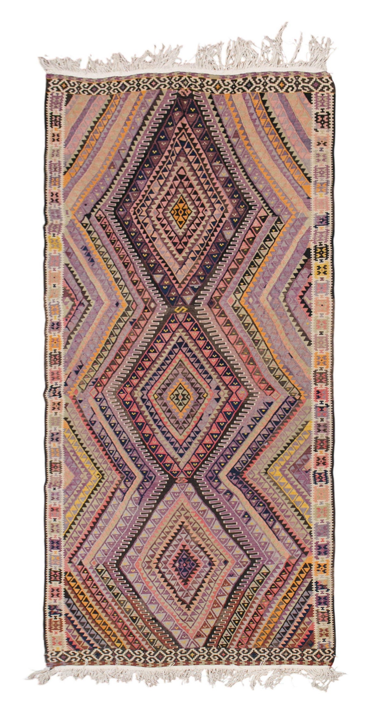 Lake Van Kilim, 80 Years Old, 153 x 244 cm / 5'0 x 8'0 feet