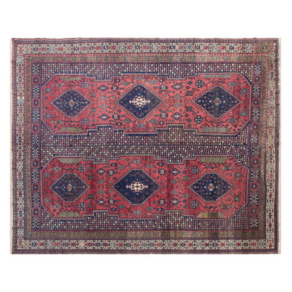 Large Hand-Spun Wool Oushak Rug  – 265x340 cm / 8.7x11.2 ft