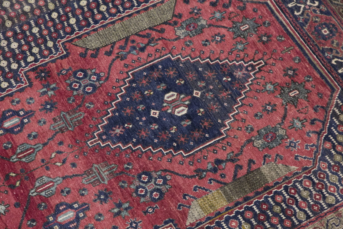 Large Hand-Spun Wool Oushak Rug  – 265x340 cm / 8.7x11.2 ft