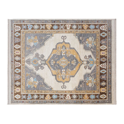 Large Antique Kars Wool Rug 9x12 ft | 297 x 372 cm