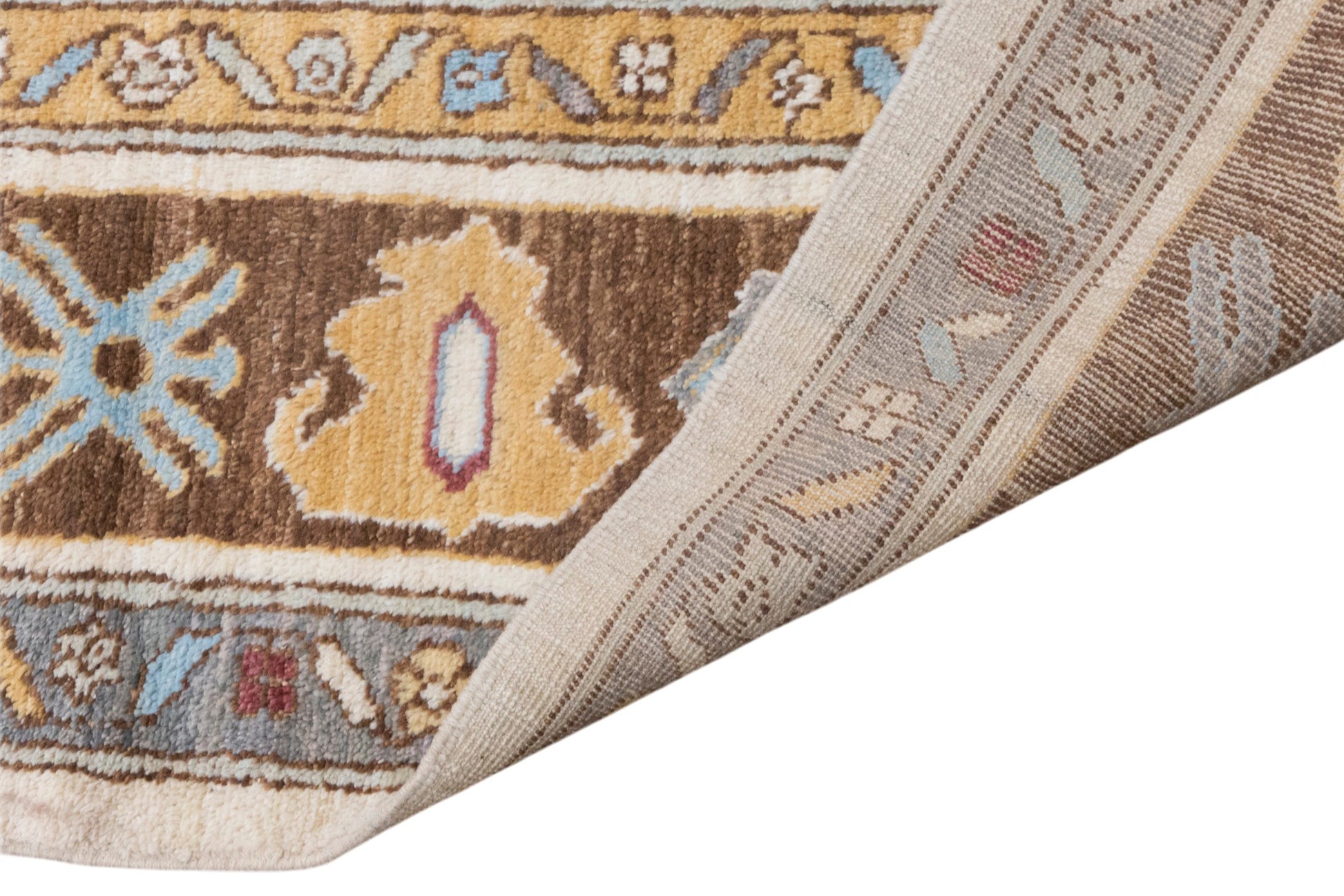 Large Antique Kars Wool Rug 9x12 ft | 297 x 372 cm