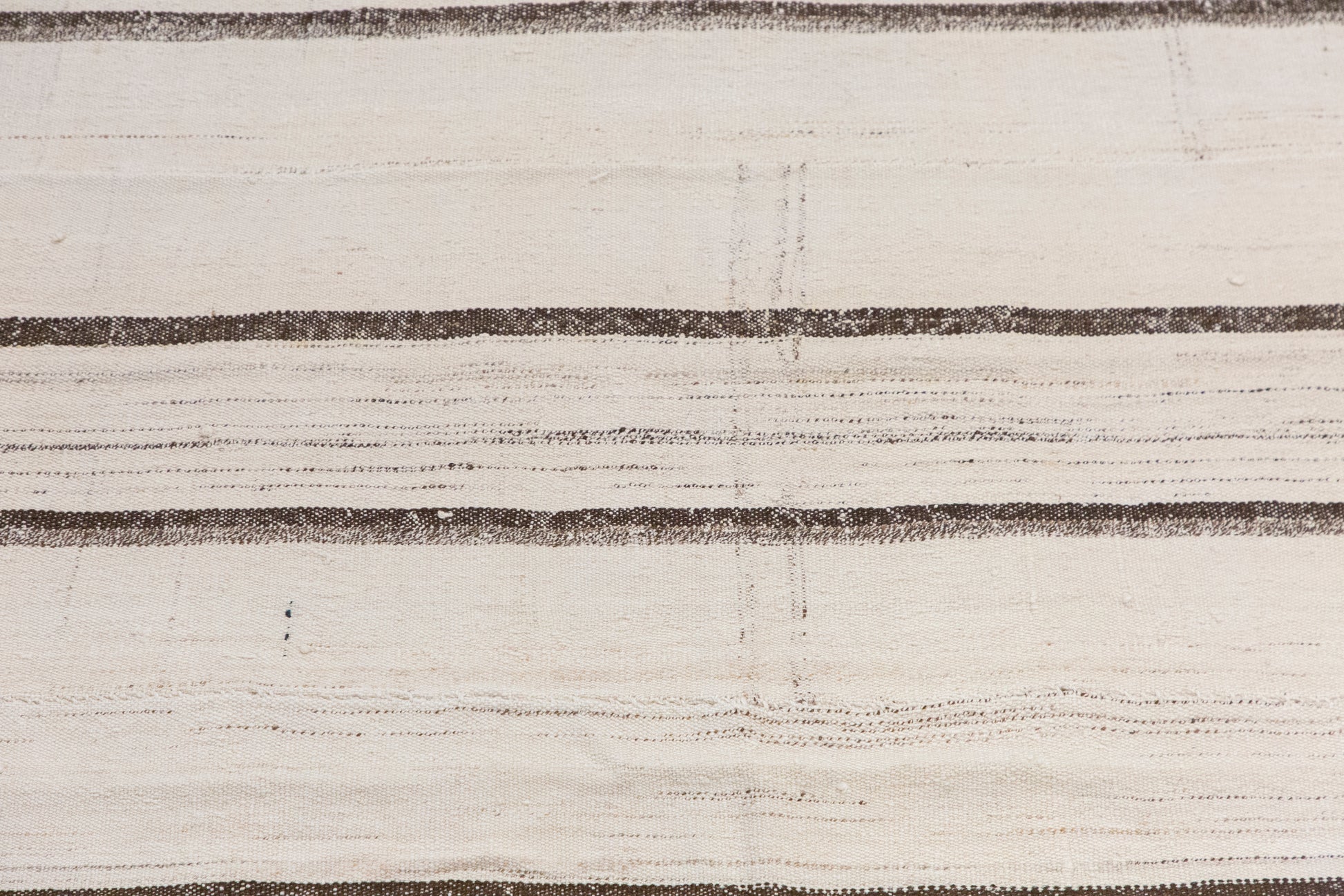 Large Minimalist Vintage Turkish Kilim Rug 158x295 cm (5.2x9.7 ft)