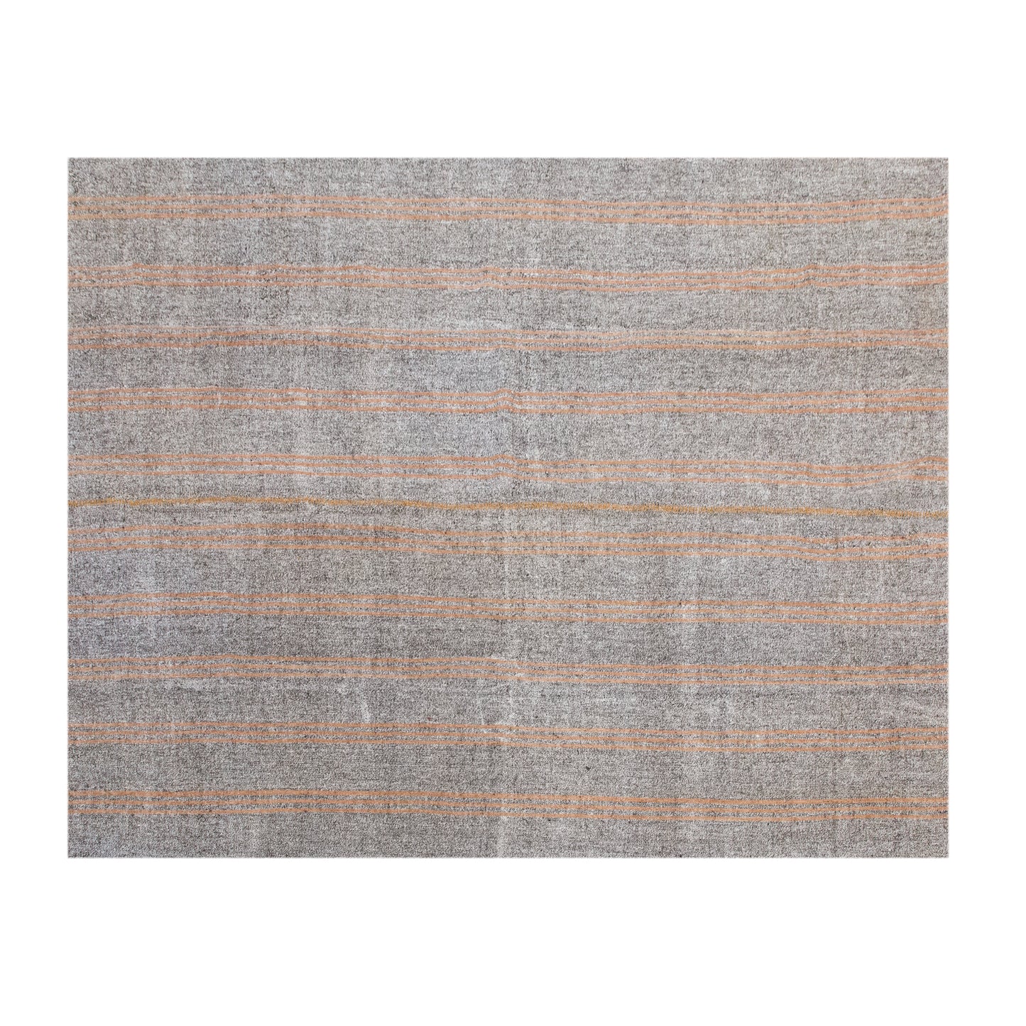 Large Minimalist Vintage Turkish Kilim Rug 230x290 cm (7.5x9.5 ft)