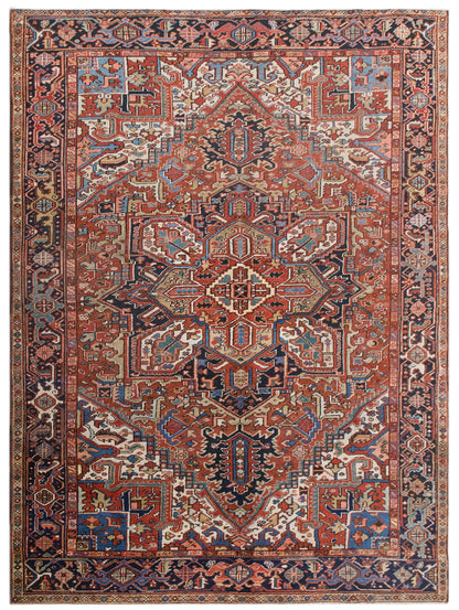 Large Rug Turkish Rug 240 x 330 cm (7.9 x 10.8 ft)