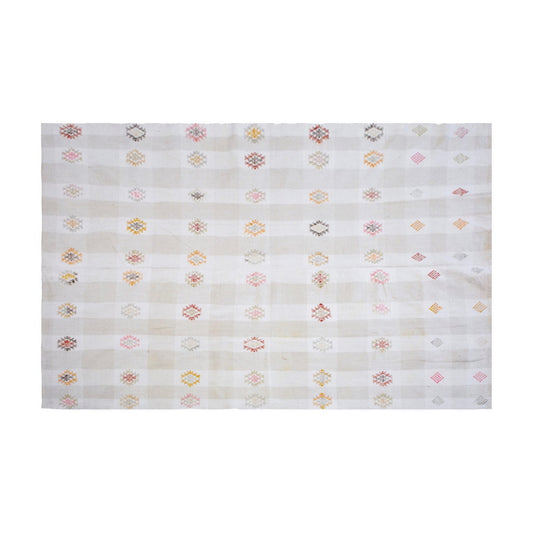 Large Turkish Kilim Rug 205x300 cm (6'9"x9'10")