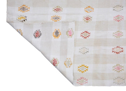 Large Turkish Kilim Rug 205x300 cm (6'9"x9'10")