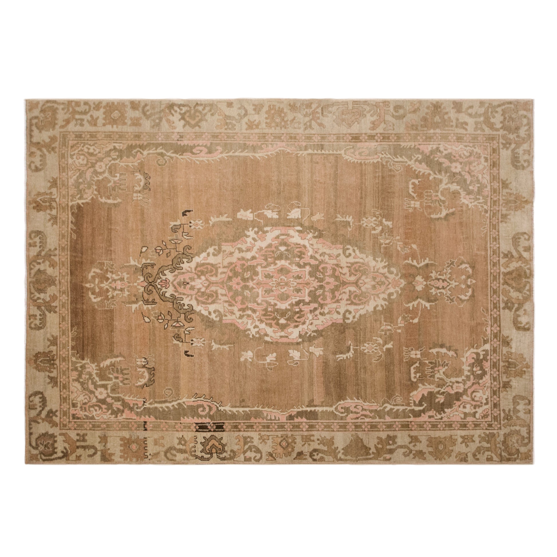 Large Vintage Kars Rug 212x270 cm (6.9x8.9 ft)