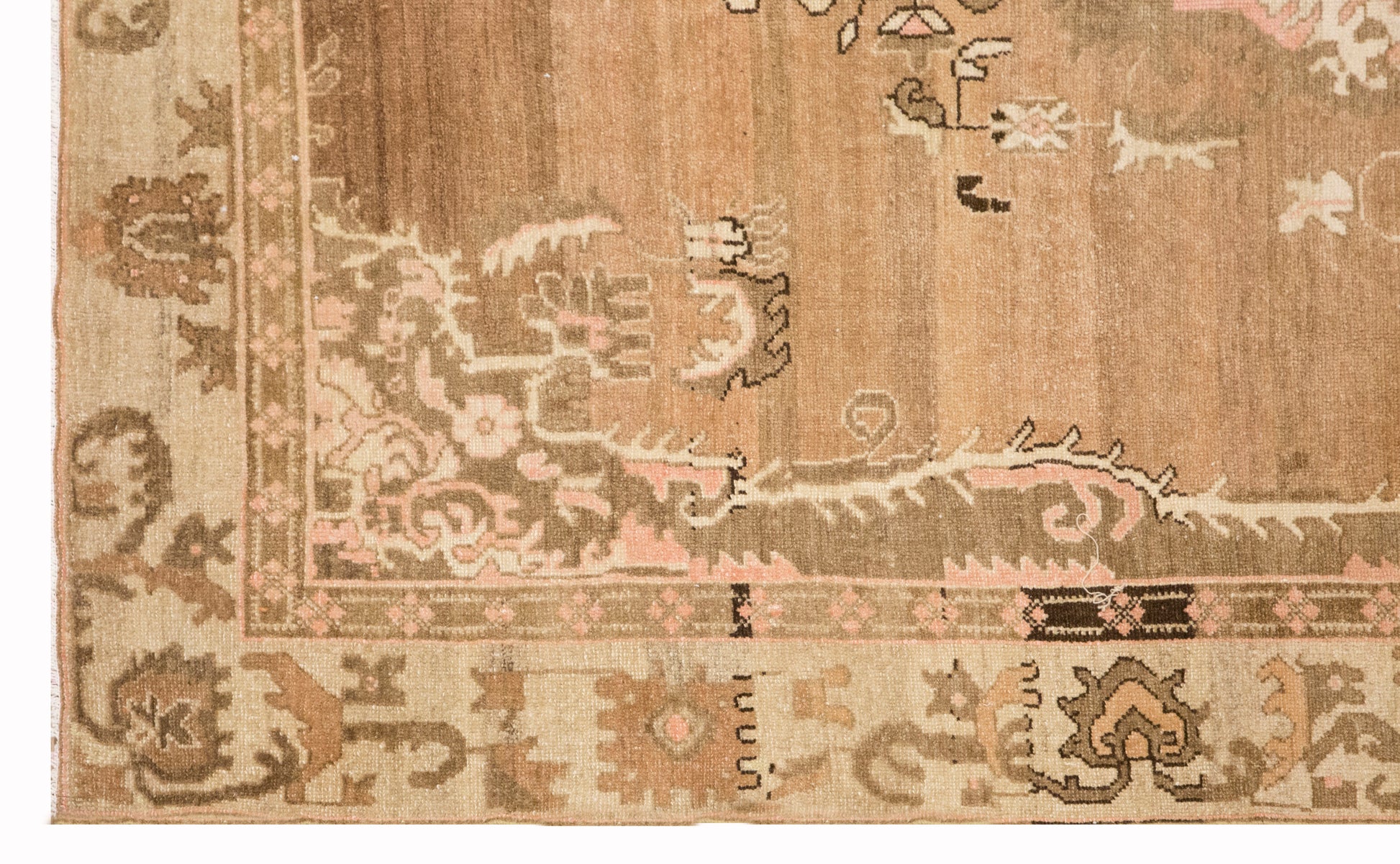 Large Vintage Kars Rug 212x270 cm (6.9x8.9 ft)