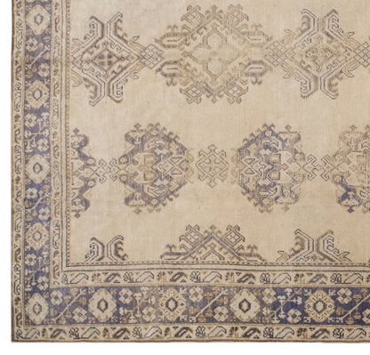 Large Vintage Oushak Rug, 305 × 355 cm (10 × 11.6 feet)