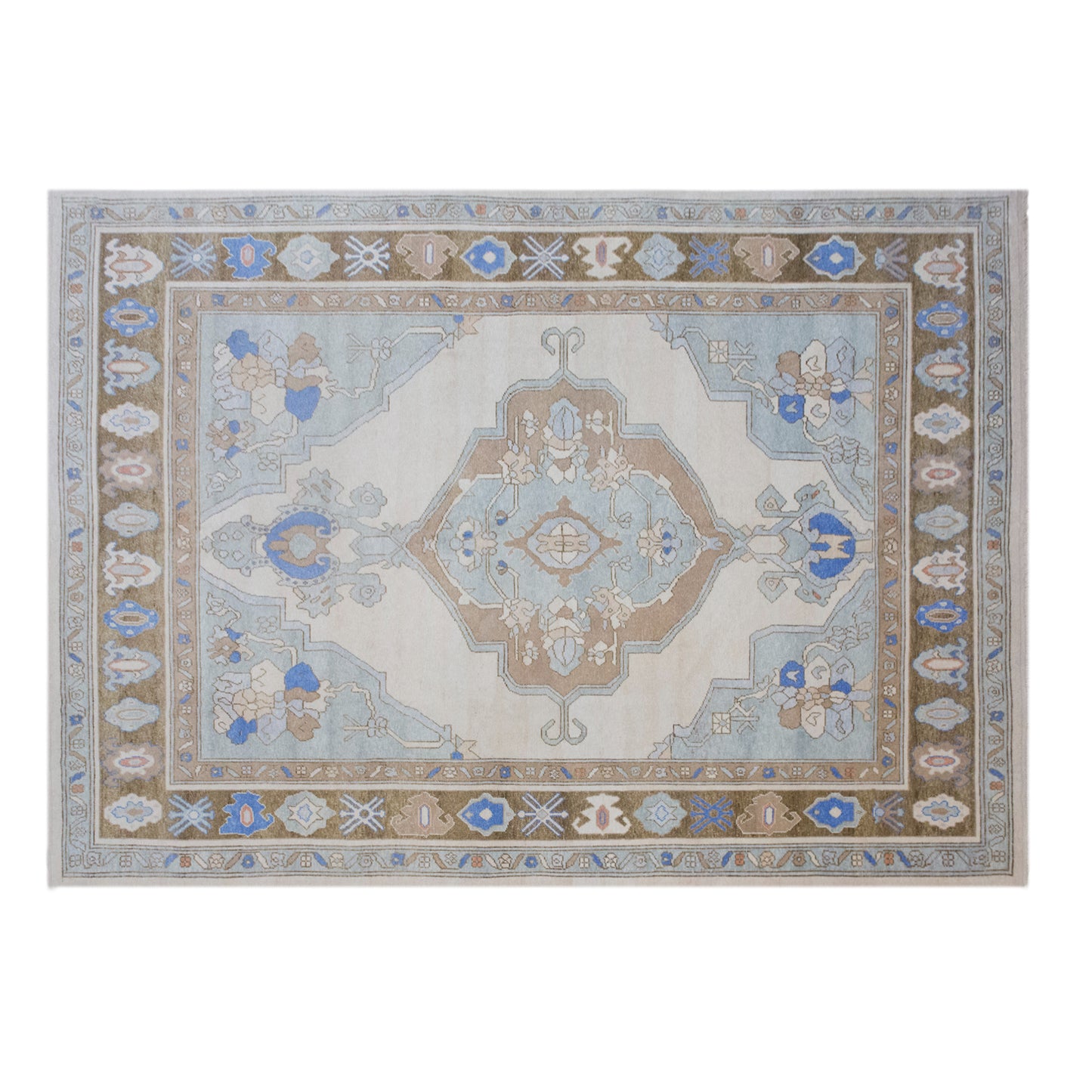 Large Vintage Turkish Kars Rug 300 x 425 cm | 9'10" x 13'11" ft