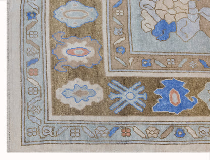 Large Vintage Turkish Kars Rug 300 x 425 cm | 9'10" x 13'11" ft