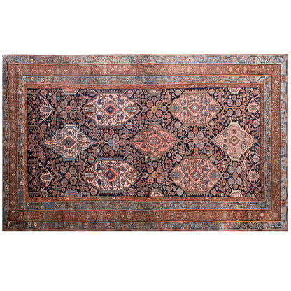 Large Vintage Turkish Oushak Rug - 204 x 355 cm / 6'8 x 11'6 feet