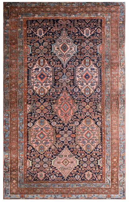 Large Vintage Turkish Oushak Rug - 204 x 355 cm / 6'8 x 11'6 feet