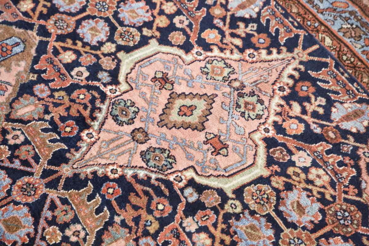 Large Vintage Turkish Oushak Rug - 204 x 355 cm / 6'8 x 11'6 feet