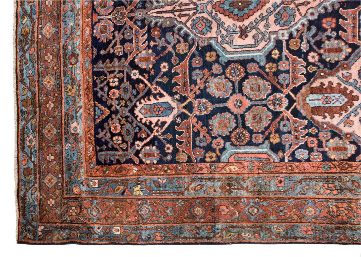 Large Vintage Turkish Oushak Rug - 204 x 355 cm / 6'8 x 11'6 feet