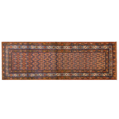 Long Vintage Turkish Oushak Rug - 98 x 303 cm / 3'3 x 9'11 feet