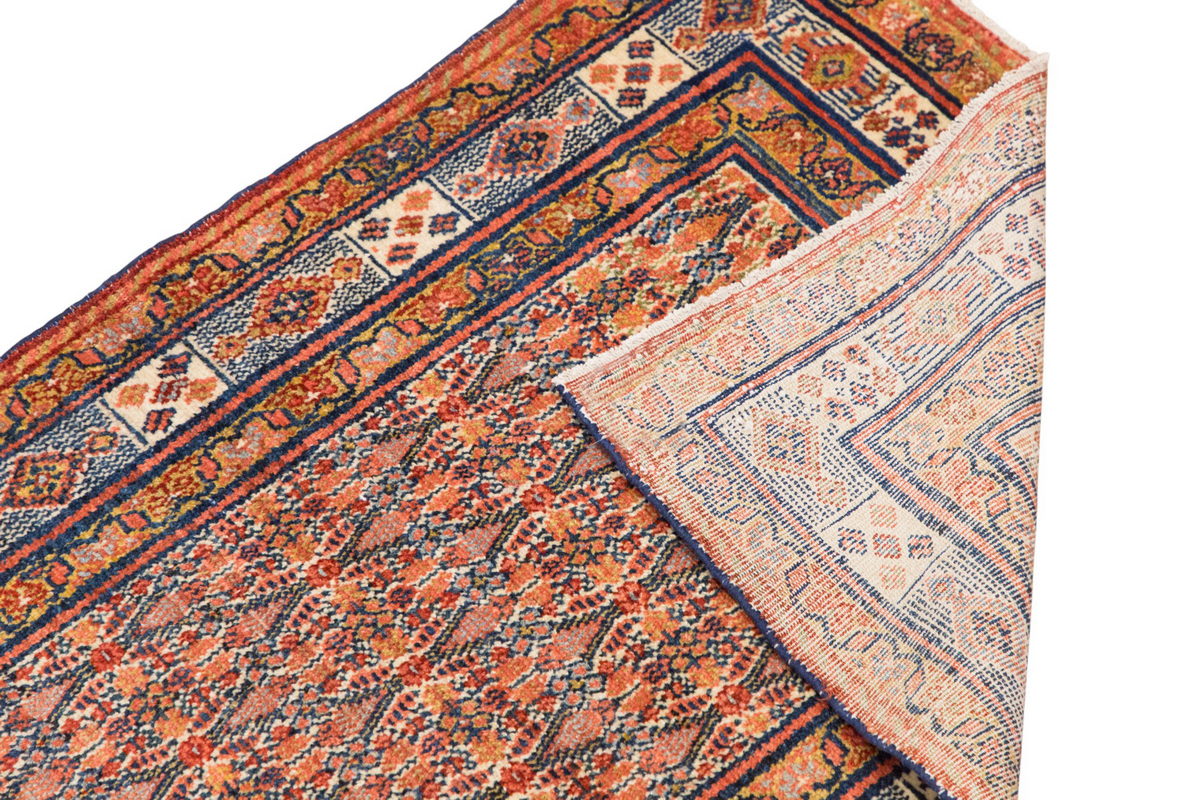Long Vintage Turkish Oushak Rug - 98 x 303 cm / 3'3 x 9'11 feet