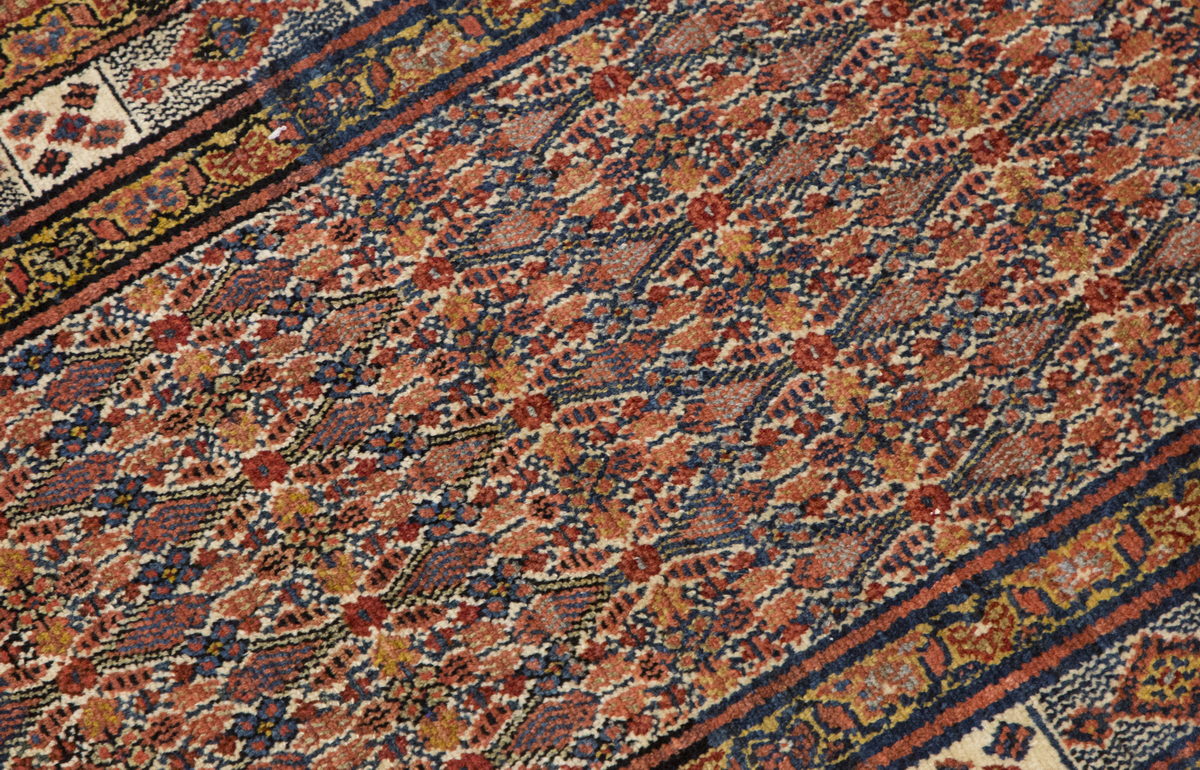 Long Vintage Turkish Oushak Rug - 98 x 303 cm / 3'3 x 9'11 feet