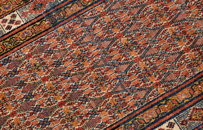 Long Vintage Turkish Oushak Rug - 98 x 303 cm / 3'3 x 9'11 feet
