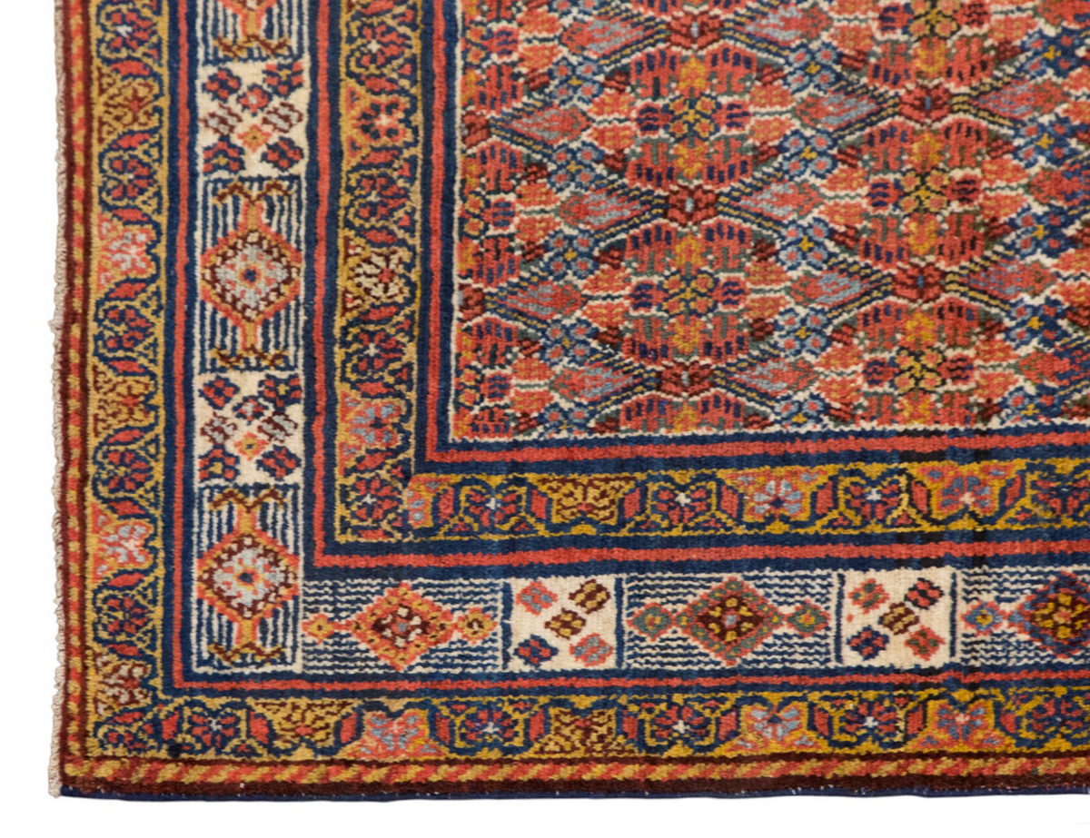 Long Vintage Turkish Oushak Rug - 98 x 303 cm / 3'3 x 9'11 feet